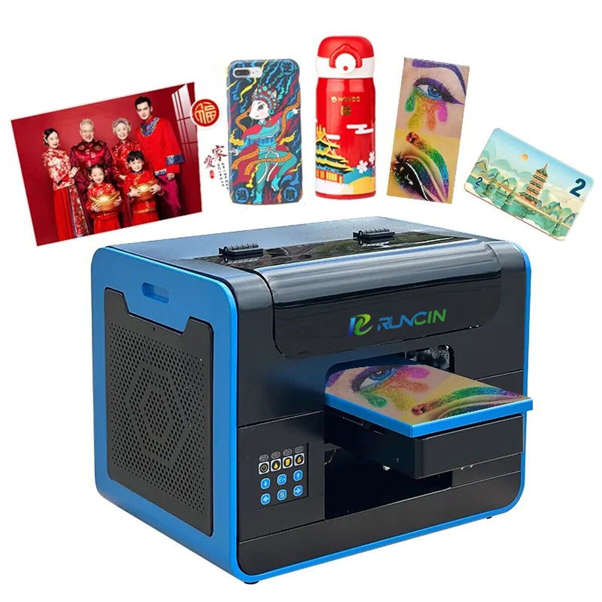 A4 Size Phone Case Digital Uv Led Printer Mini Digital Bottle Printing Machine Company