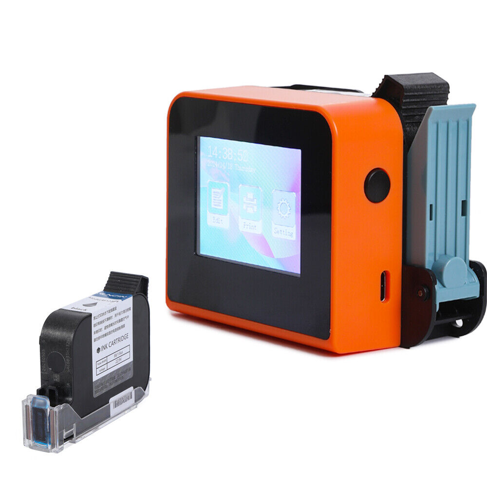 Mini Handheld Inkjet Printer Black Led Touch Screen Panel for Label Production 100% Quality Guarantee Direct Shop