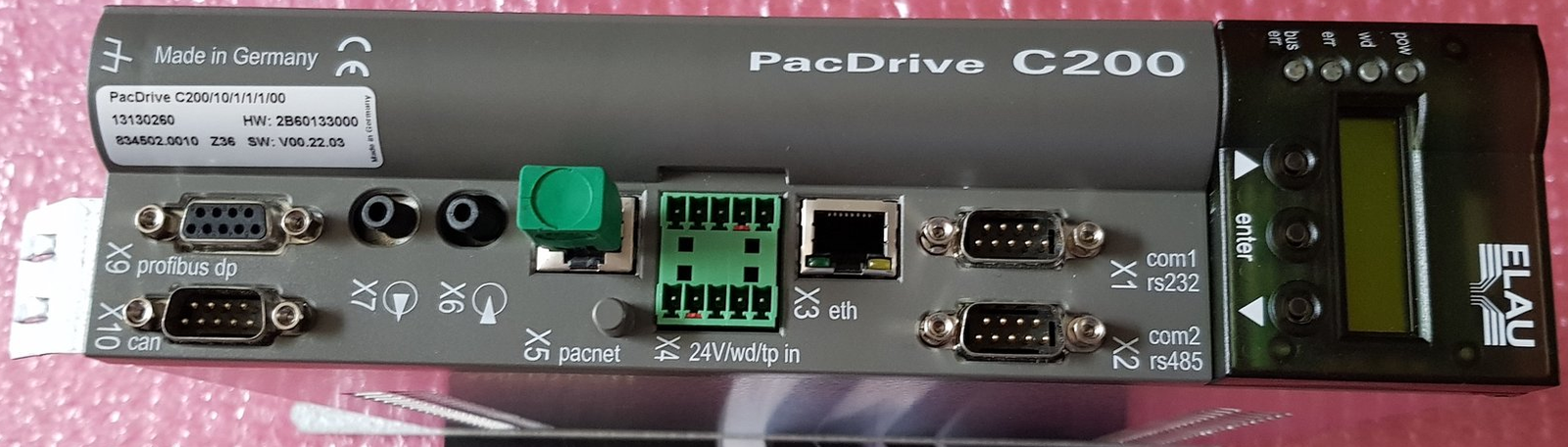 Elau Pacdirve Servo Controller C200/10/1/1/1/00 Website in Box
