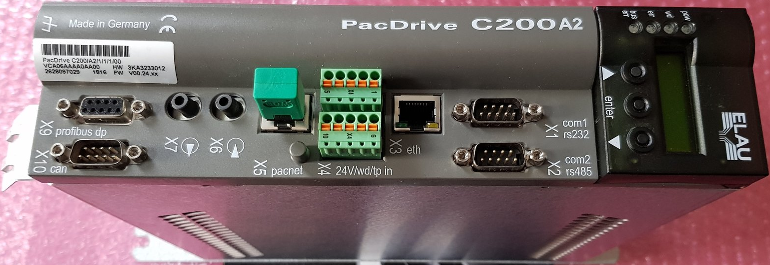 Elau Pacdirve Servo Controller C200/A2/1/1/1/00 Website in Box
